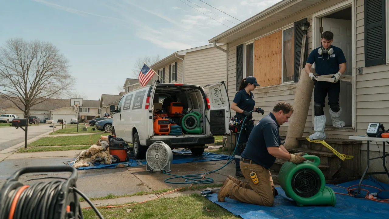Water Damage Restoration in White Cottage, OH near me